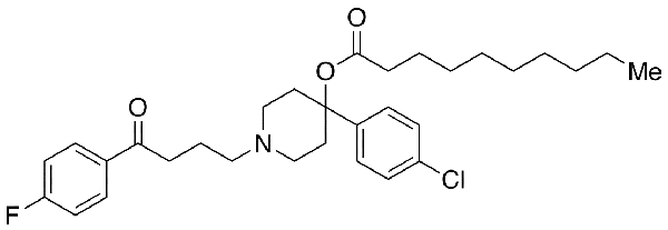 Haloperidol decanoate Chemical Structure