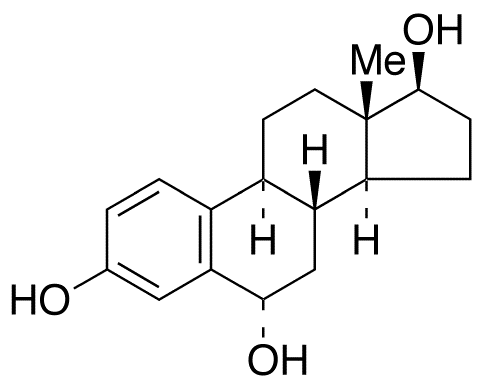 6α-Hydroxyestradiol Chemical Structure