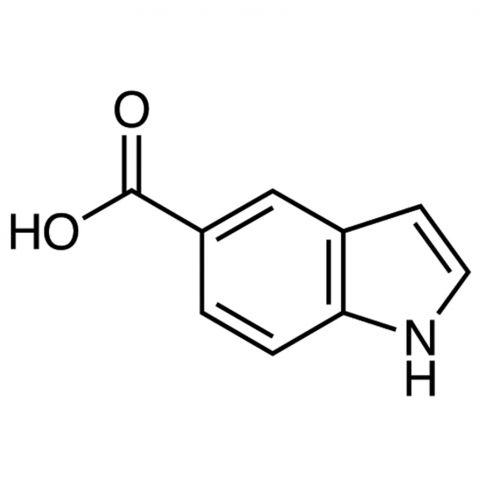 Indole-5-carboxylic Acid Chemische Struktur