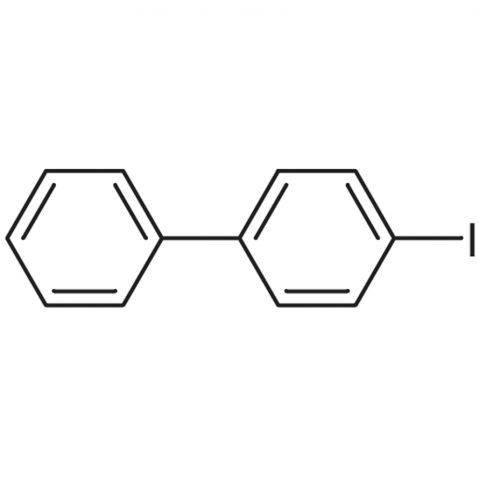 4-Iodobiphenyl Chemische Struktur