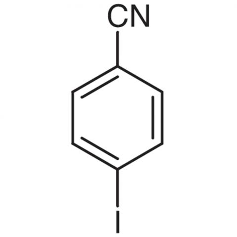 4-Iodobenzonitrile 化学構造