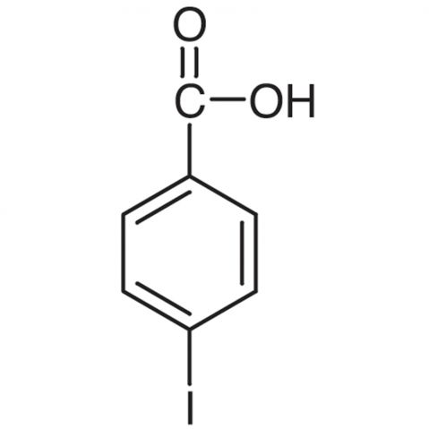 4-Iodobenzoic acid Chemical Structure