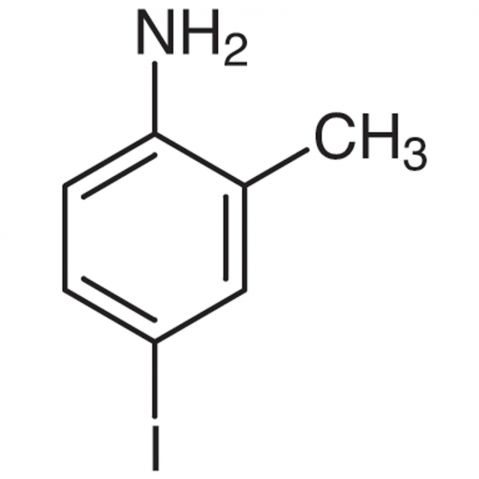 4-Iodo-2-methylaniline 化学構造