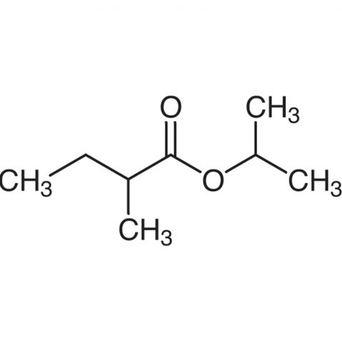 Isopropyl 2-methylbutyrate Chemische Struktur