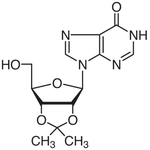 2',3'-O-Isopropylideneinosine التركيب الكيميائي