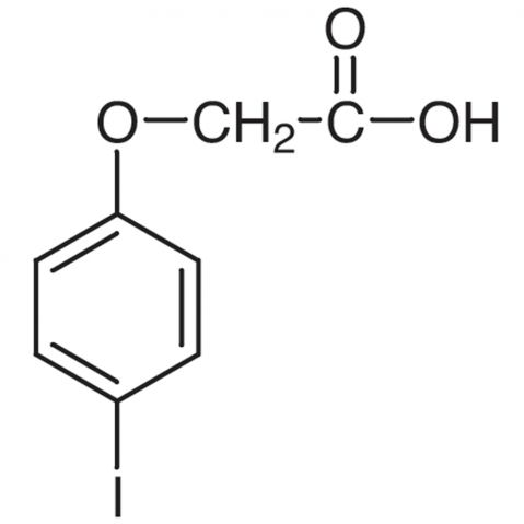 4-Iodophenoxyacetic acid Chemical Structure