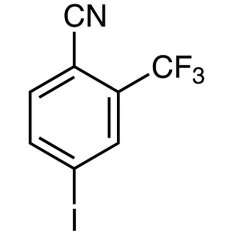 4-Iodo-2-(trifluoromethyl)benzonitrile Chemical Structure