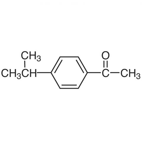 4-Isopropylacetophenone التركيب الكيميائي