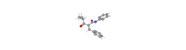 2-Isobutyryl-N,3-Diphenylacrylamide 化学構造