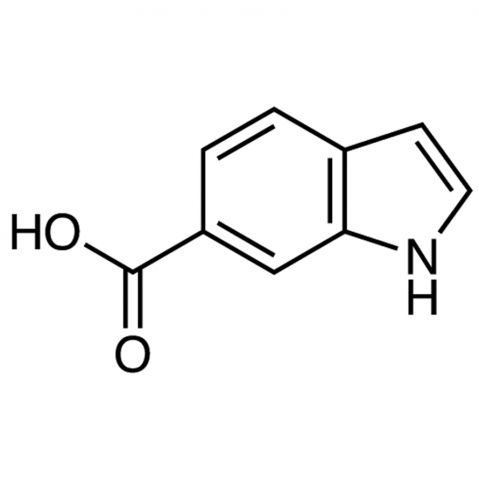 Indole-6-carboxylic Acid التركيب الكيميائي