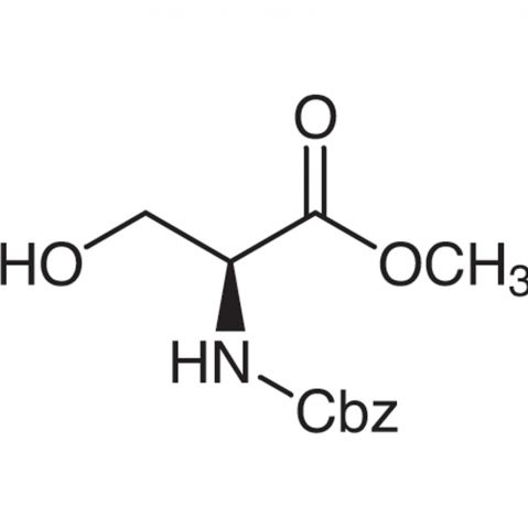 N-Z-L-serine methyl ester Chemische Struktur