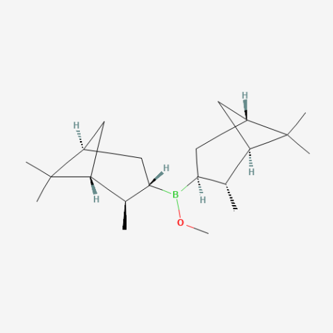 (-)-B-Methoxydiisopinocampheylborane Chemical Structure