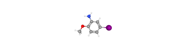 5-Iodo-2-methoxyaniline 化学構造