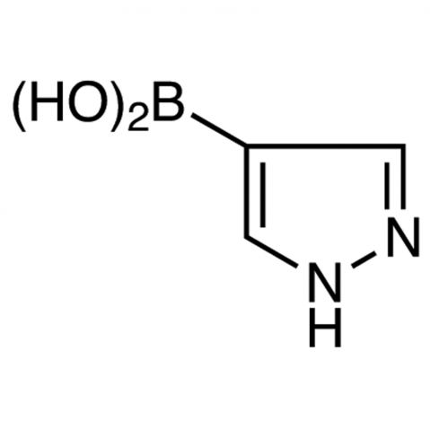 1H-Pyrazole-4-boronic acid(contains varying amounts of Anhydride) Chemical Structure