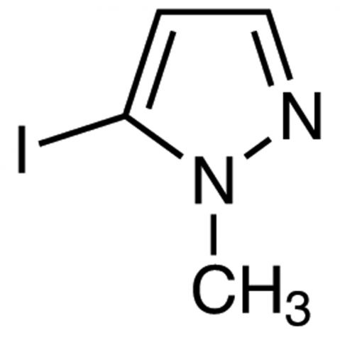 5-Iodo-1-methyl-1H-pyrazole Chemical Structure