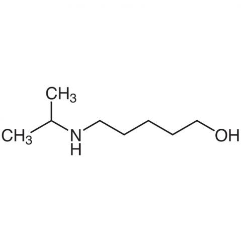 5-(Isopropylamino)pentanol Chemische Struktur