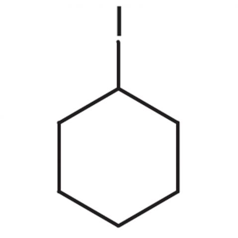 Iodocyclohexane (stabilized with Copper chip) Chemische Struktur