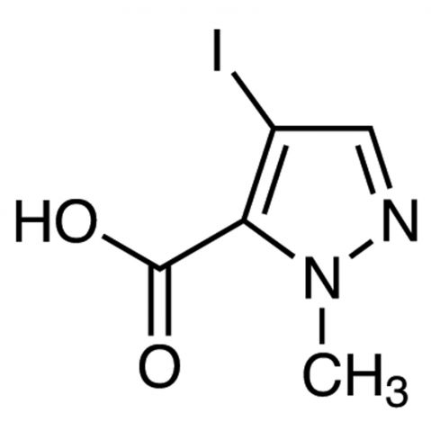 4-Iodo-1-methylpyrazole-5-carboxylic Acid Chemical Structure