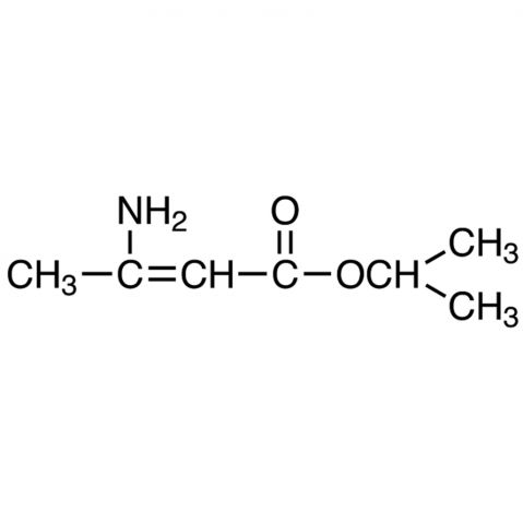 Isopropyl 3-Aminocrotonate Chemical Structure