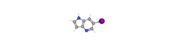 6-Iodo-1H-pyrrolo[3,2-b]pyridine التركيب الكيميائي