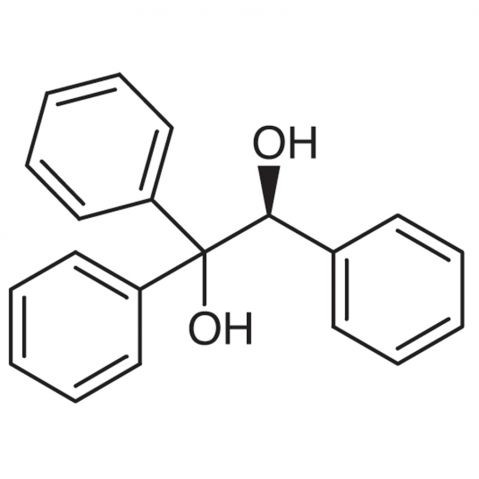 (S)-(-)-1,1,2-Triphenyl-1,2-ethanediol Chemical Structure