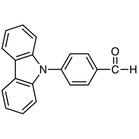 N-(4-Formylphenyl)carbazole Chemische Struktur