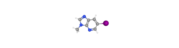 6-Iodo-3-methyl-3H-imidazo[4,5-b]pyridine 化学構造