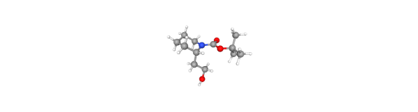 N-Boc-2-piperidineethanol 化学構造