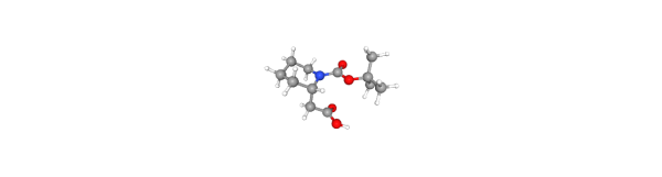 (S)-1-Boc-2-piperidineacetic acid 化学構造