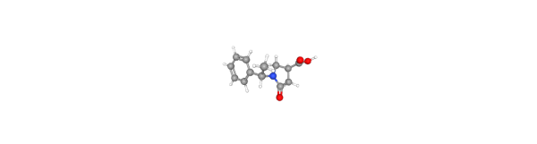 (1′S,3S)-(-)-1-(1′-Phenylethyl)-5-oxopyrrolidine-3-carboxylic acid 化学構造