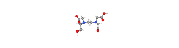 N-(2-Hydroxyethyl)ethylenediaminetriacetic acid trisodium salt hydrate 化学構造