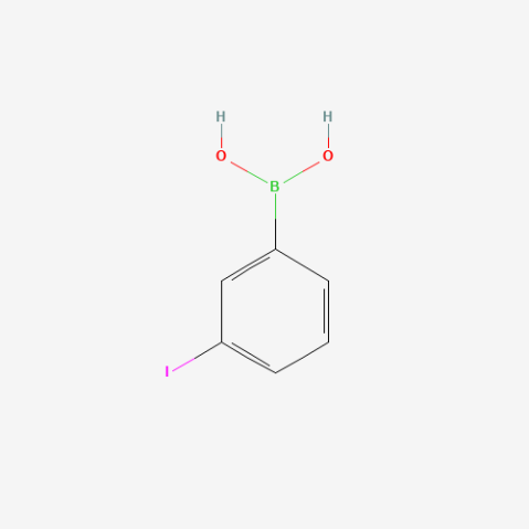 3-Iodophenylboronic acid 化学構造