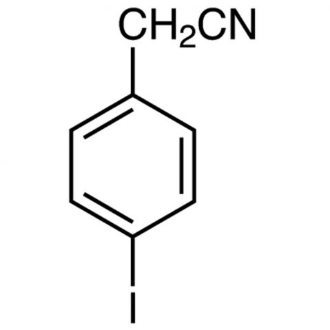 4-Iodophenylacetonitrile Chemische Struktur