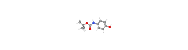 N-Boc-4-hydroxyaniline 化学構造