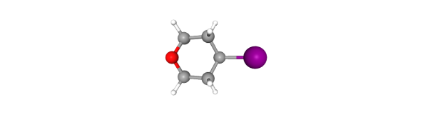 4-iodooxane Chemische Struktur