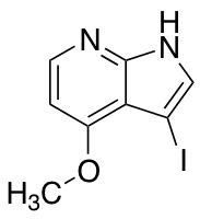 3-iodo-4-methoxy-1H-pyrrolo[2,3-b]pyridine Chemical Structure