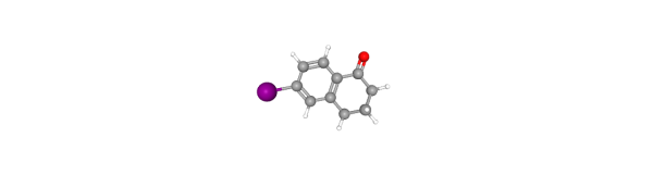 6-Iodo-3,4-dihydronaphthalen-1(2H)-one 化学構造