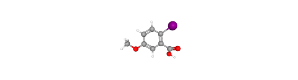 2-Iodo-5-methoxybenzoic acid 化学構造