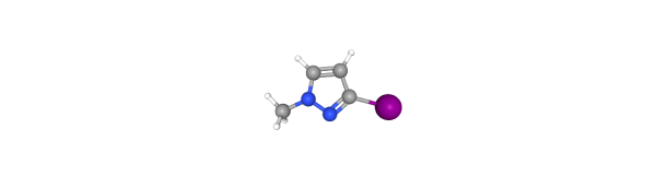 3-Iodo-1-methyl-1H-pyrazole 化学構造