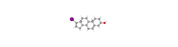 17-Iodoandrosta-5,16-dien-3beta-ol Chemische Struktur