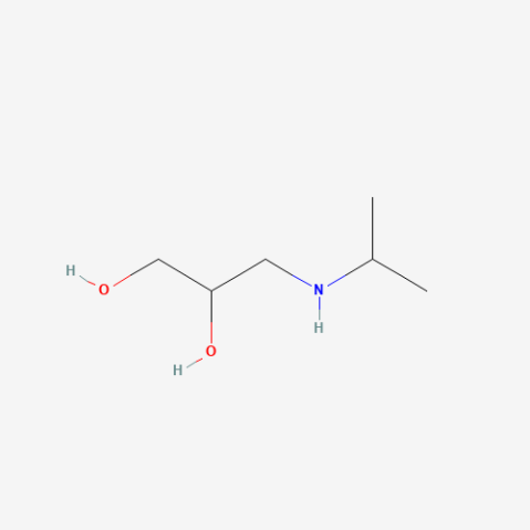 3-(Isopropylamino)-1,2-Propanediol Chemical Structure