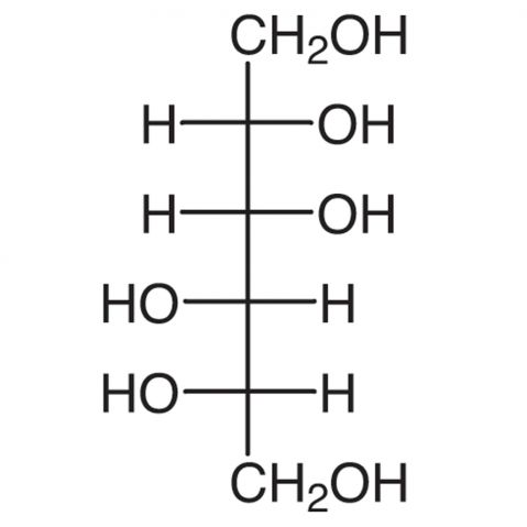 L-Mannitol Chemical Structure