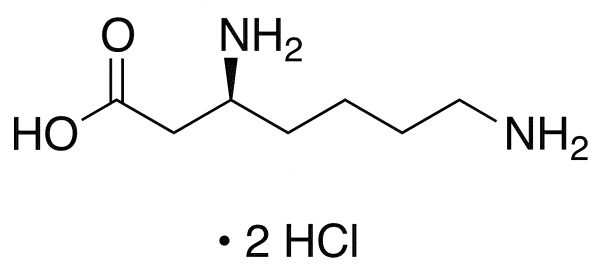 L-Beta-homolysine DiHCl Chemical Structure