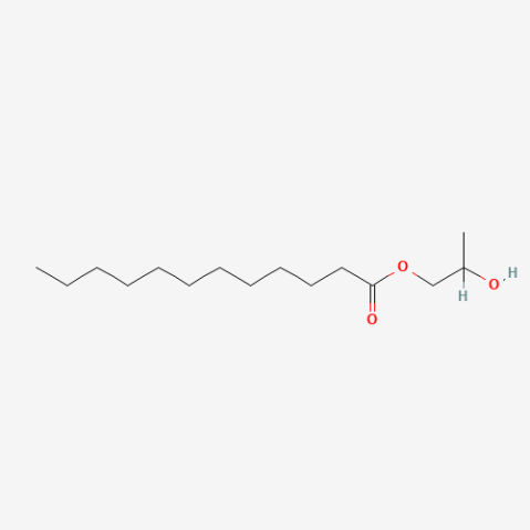 lauric acid, monoester with propane-1,2-diol 化学構造