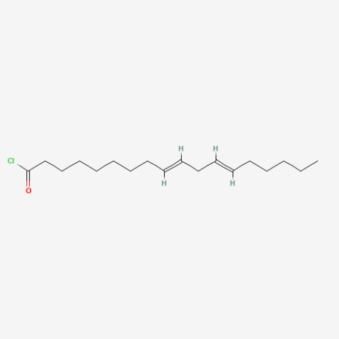 Linolelaidoyl Chloride Chemical Structure