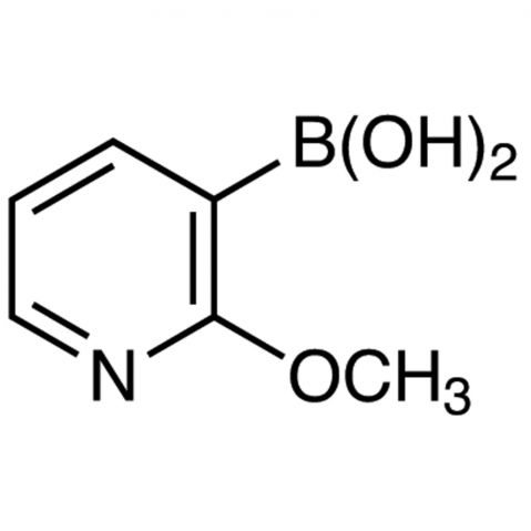 2-Methoxypyridine-3-boronic Acid (contains varying amounts of Anhydride) التركيب الكيميائي