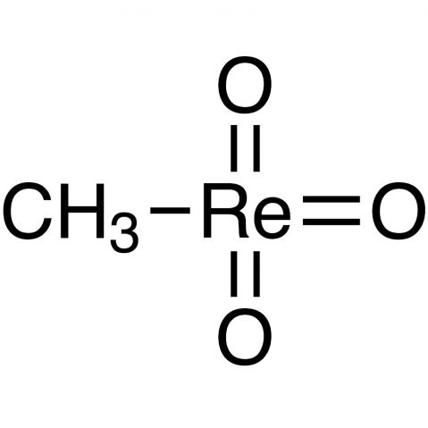 Methyltrioxorhenium(VII) 化学構造