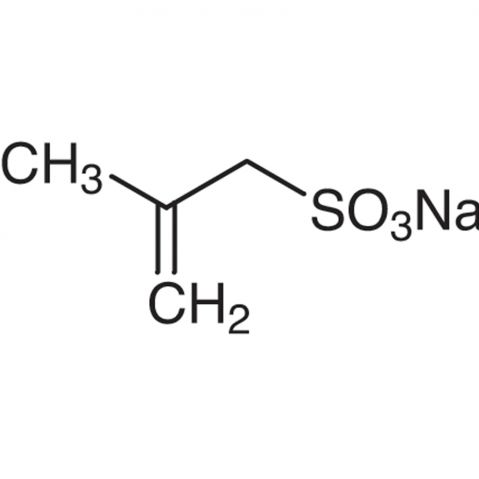 2-Methyl-2-propene-1-sulfonic acid sodium salt Chemical Structure