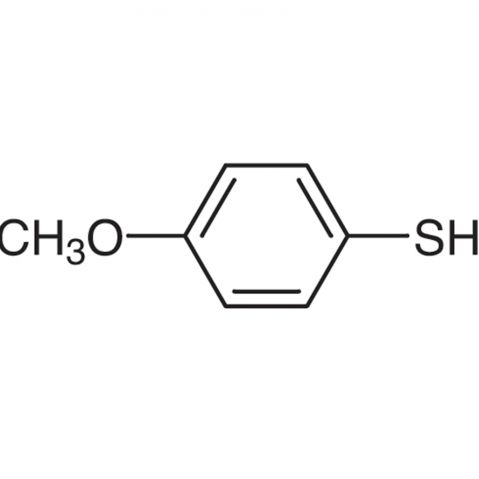 4-Methoxythiophenol Chemische Struktur