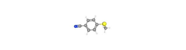 4-(Methylthio)benzonitrile التركيب الكيميائي